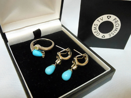 ring and earrings set